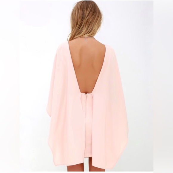 NWT Lulus Best is Yet to Come Backless Peach Dress - Picture 2 of 12